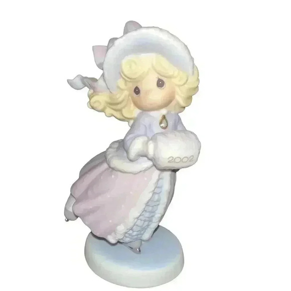 Vintage Precious Moments 2002 May Your Holidays Sparkle With Joy - Picture 6 of 16